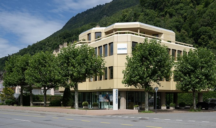 Die CONCORDIA vor Ort in Liechtenstein